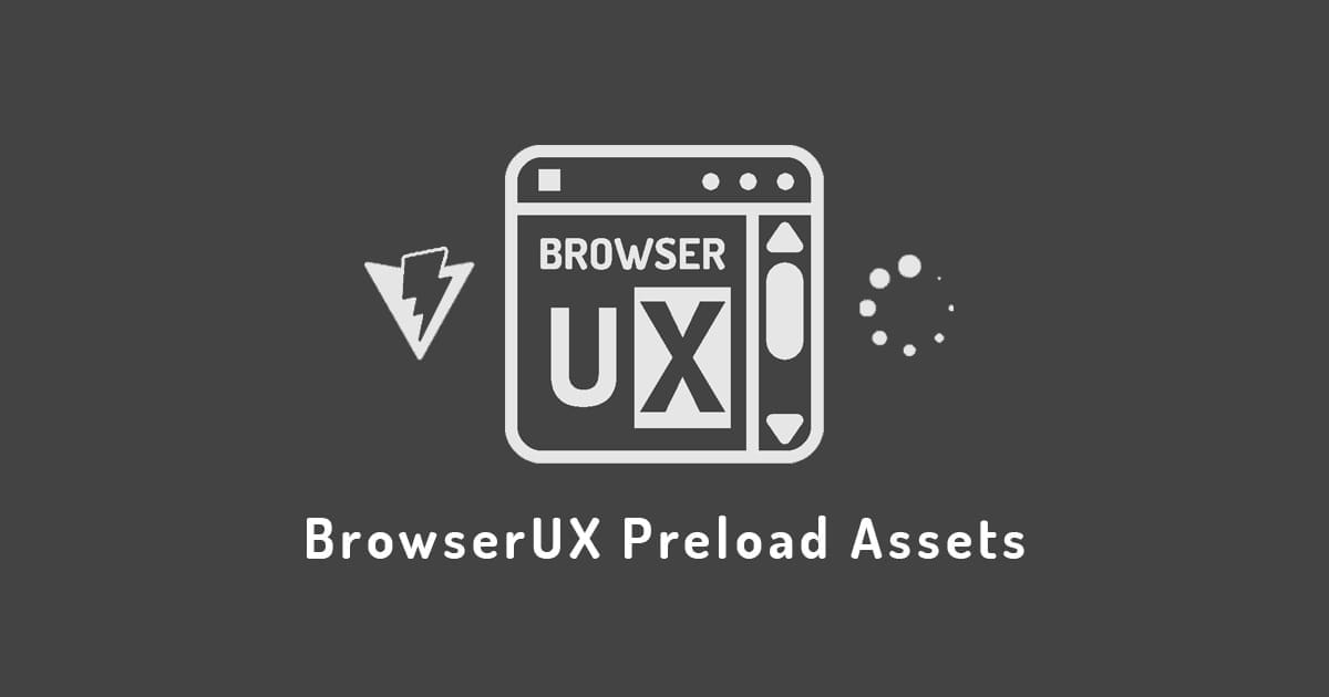 Logo BrowserUX Preload Assets