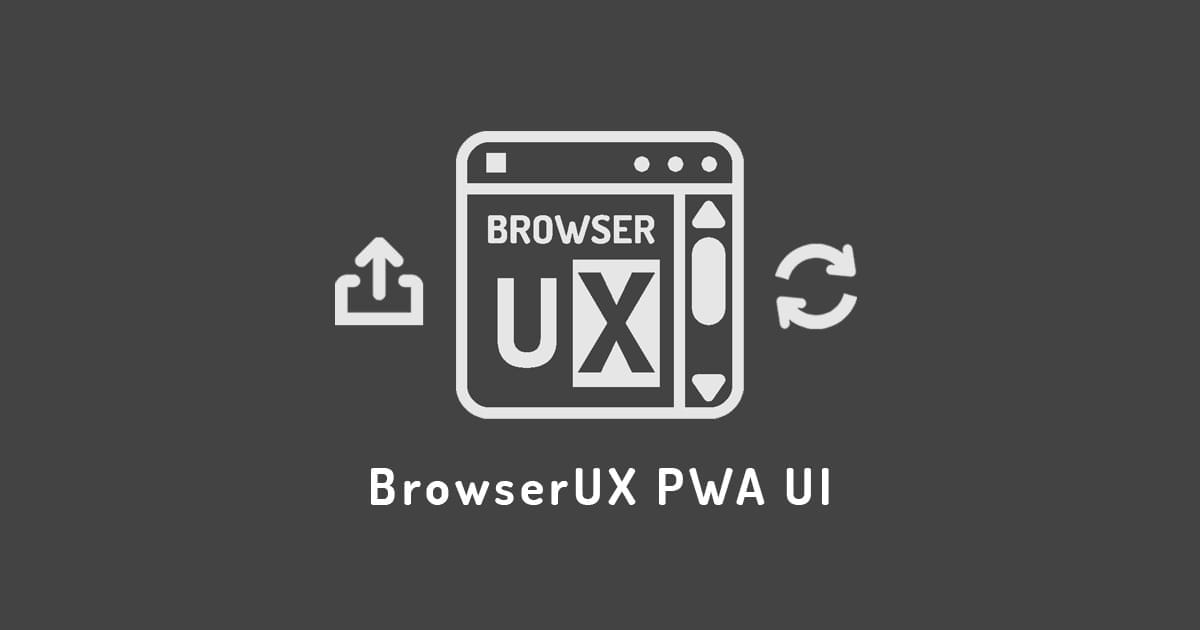 Logo BrowserUX PWA UI